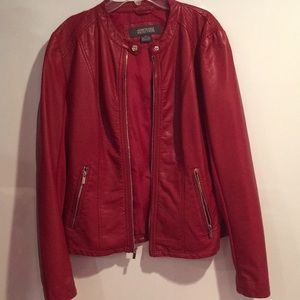 Kenneth Cole Reaction women’s red jacket.